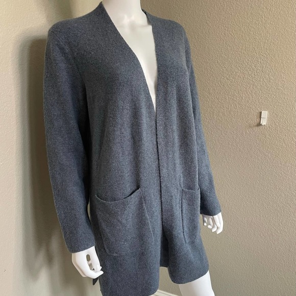 Madewell Sweaters - Madewell Kent Cardigan Alpaca Merino Wool Sweater Gray Small NWT